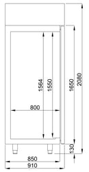 COMBISTEEL BAKERY REFRIGERATOR MONOBLOCK 