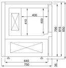COMBISTEEL BLAST CHILLER 5x 1/1GN