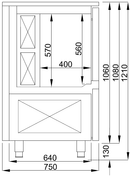 COMBISTEEL SCHNELLKÜHLER 7x 1/1GN