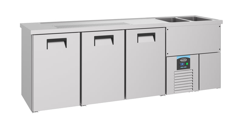 COMBISTEEL BEER COUNTER 3 DOORS 2R 