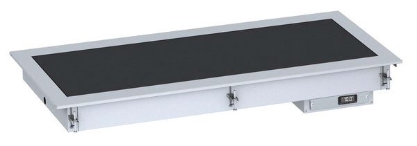COMBISTEEL BUILT-IN CERAMIC HEATING PLATE 3/1 - BLACK 