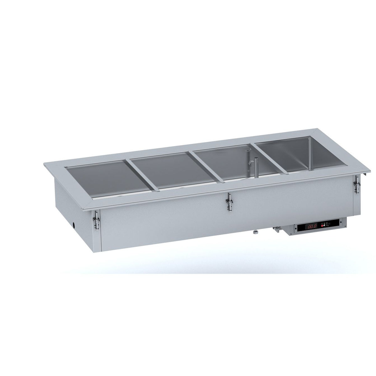 COMBISTEEL BUILT-IN BAIN-MARIE 1/1 - MANUAL WATER FILLING 