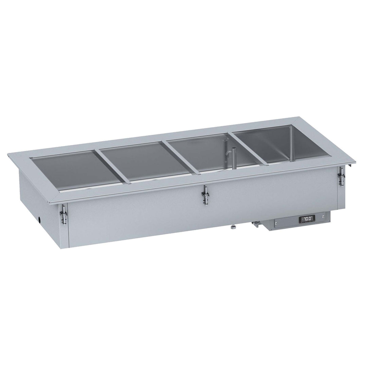 COMBISTEEL BUILT-IN BAIN-MARIE 5/1 - MANUAL WATER FILLING 