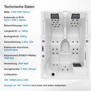 Tronitechnik outdoor whirlpool Elba 210x150