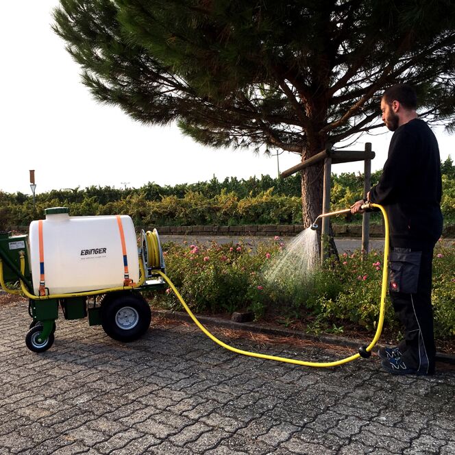 Ebinger DONKEY PLUS electric wheelbarrow with watering unit BW 200