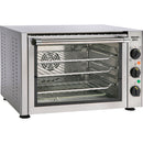 Stalgast ROLLER GRILL convection oven, turbo quartz technology, five functions, dimensions 550 x 550 x 335 mm (W x D x H)