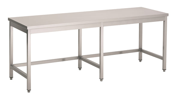 COMBISTEEL 600 WORK TABLE WITH OPEN BASE 2400 
