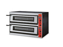 Stalgast GGF Pizzaofen mit zwei Kammern für 12 Pizzen à 300 mm, 12,8 kW, 1150 x 735 x 750 mm (BxTxH)