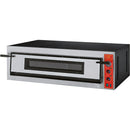 Stalgast GGF Pizzaofen mit einer Kammer für 6 Pizzen à 360 mm, Vollschamott, 9 kW, 1370 x 850 x 420 mm (BxTxH)