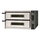 Stalgast Pizzaofen mit zwei Kammern, 9,6 kW, 950x840x540 mm (BxTxH)