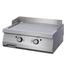 MAXIMA Gastro Premium Grillplatte - Glatte Chrom - Doppeleinheit - 90 cm Tief - Elektrisch