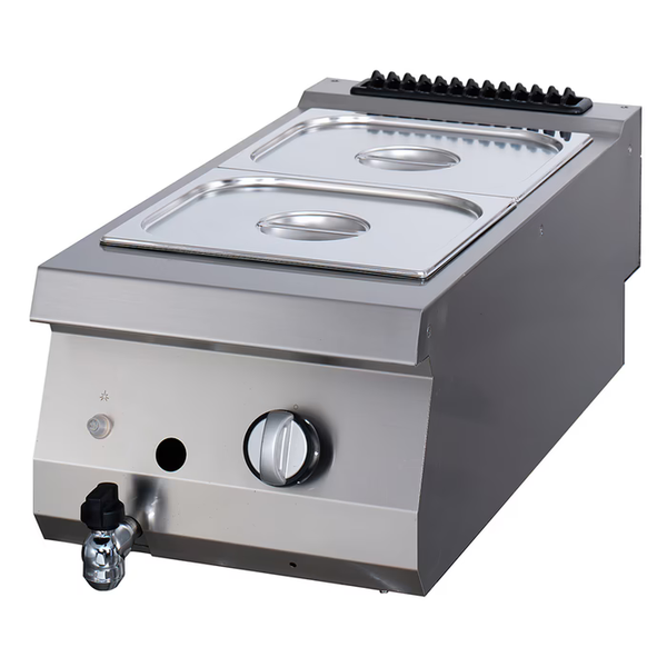 MAXIMA Gastro Premium Bain Marie - Einzeleinheit - 90 cm Tief - Gas - Gebraucht