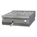 MAXIMA Gastro Premium Bain Marie - Doppeleinheit - 90 cm Tief - Gas