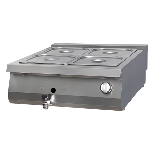 MAXIMA Gastro Premium Bain Marie - Doppeleinheit - 90 cm Tief - Gas - Gebraucht