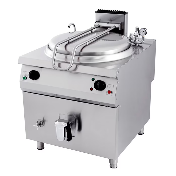 MAXIMA Gastro Premium Kochkessel - 160 l - Indirekt - 90 cm Tief - Gas