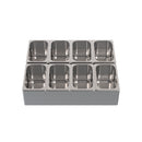 Rieber cutlery tray wall-mounted 2-piece