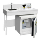 Ecosafe 1-türiger Unterbau-sicherheitsschrank Typ 90 - Mit Abfallrückgewinnung