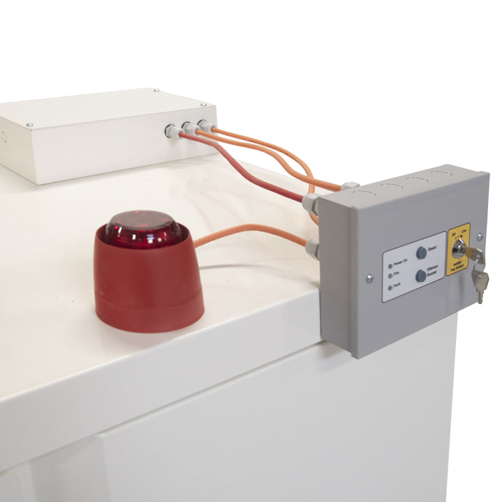 Ecosafe Niedrig Sicherheitsschrank 90 Min Für Lithiumbatterien 2 Türen + Vig190 + 2 E35li