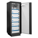 Ecosafe 1-türiger Schrank Mit Fächern Zur Aufbewahrung Von Lithiumbatterien