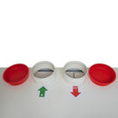 Ecosafe 2-türiger Sicherheitshochschrank Typ 90 - 2 Fächer