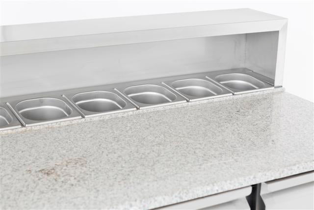 COMBISTEEL PIZZA TABLE 3 DOORS 