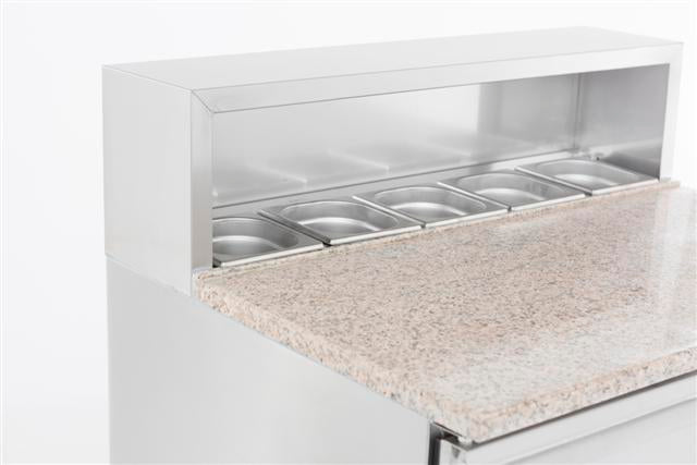 COMBISTEEL PIZZA TABLE 2 DOORS 