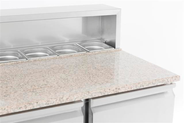 COMBISTEEL PIZZA TABLE 2 DOORS 
