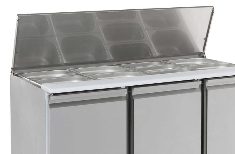 COMBISTEEL REFRIGERATED SALAD 3 DOORS 