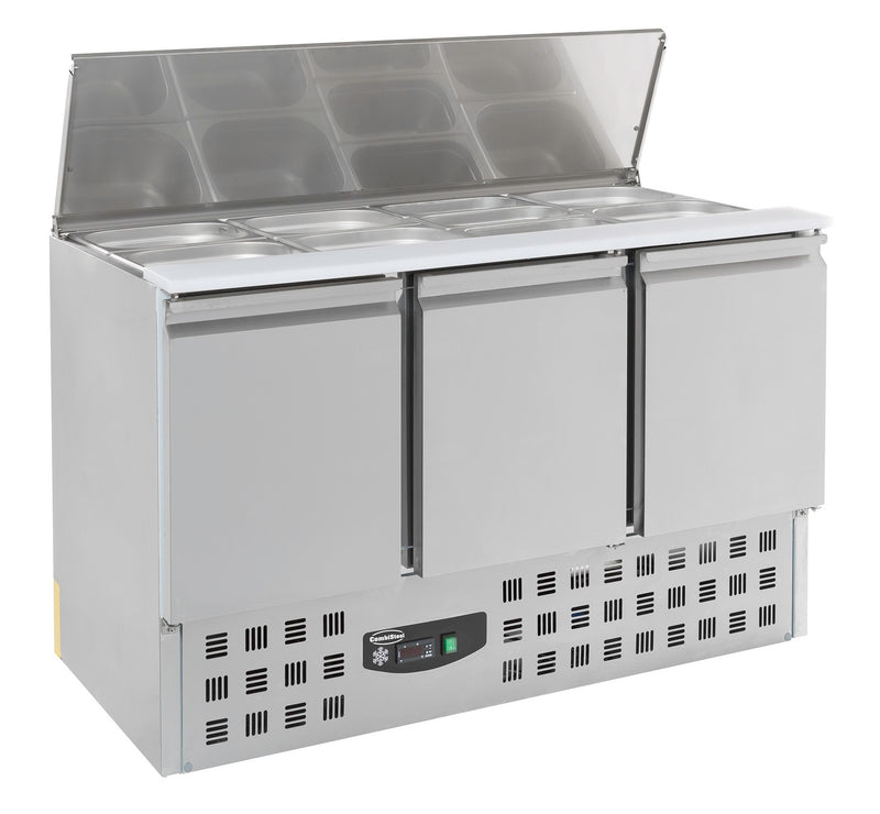 COMBISTEEL REFRIGERATED SALAD 3 DOORS 