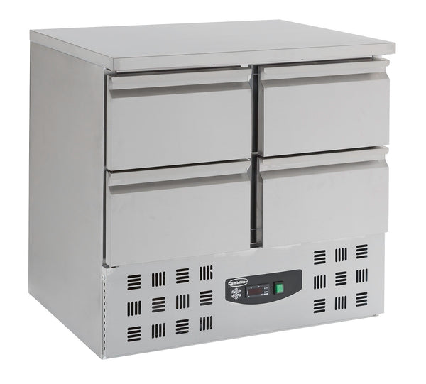 COMBISTEEL REFRIGERATED COUNTER 4 DRAWERS 