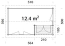 Palmako Susanna 12,4 m2