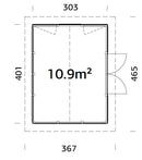 Palmako Isabella 10,9 m2