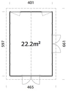 Palmako Isabella 22,2 m2