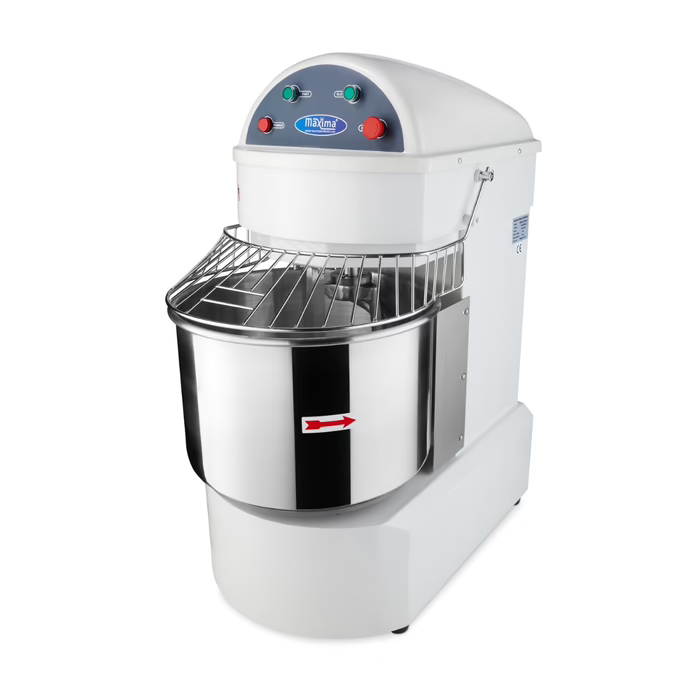 MAXIMA Gastro Teigmischer - 60 l - 38 kg Teig - 2 Geschwindigkeiten - 400 V
