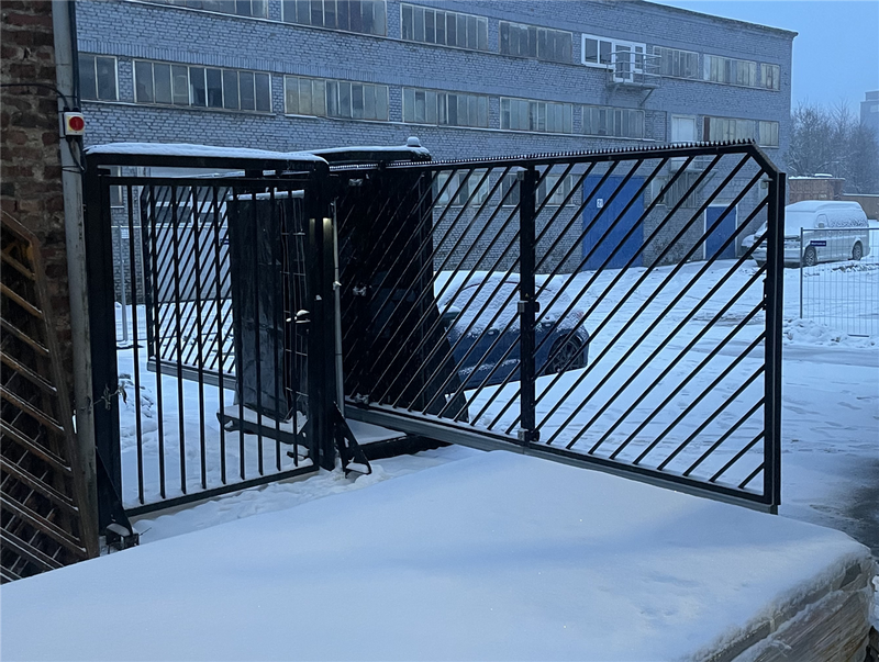 Schake Faltbares Schiebetor V-Gate