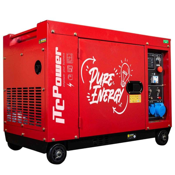 ITC POWER Stromerzeuger Stromaggregat Diesel 6300 Watt 8000D
