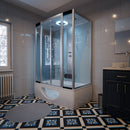 Tronitechnik Duschtempel Badewanne IKARIA 135x80x220