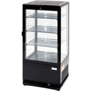 Stalgast PAN4L refrigerated display case with fan-assisted cooling, 78 liters