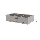 Rieber tabletop bain-marie 3x1/1 with drain tap