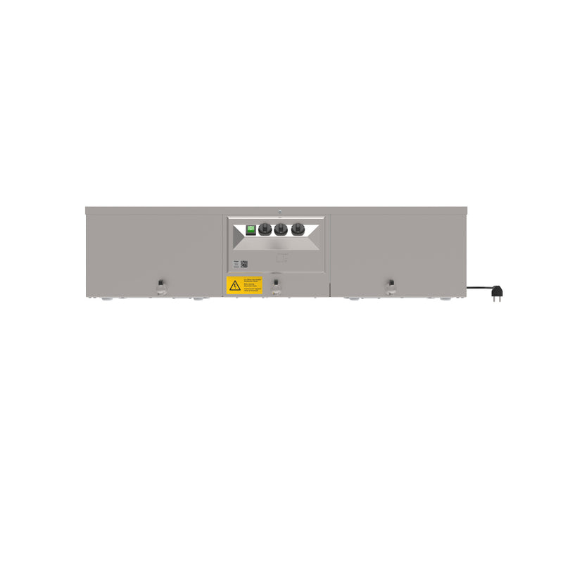 Rieber tabletop bain-marie 3x1/1 with drain tap