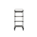 Rieber serving trolley 1050 - 4 shelves mounted