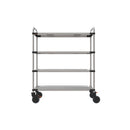 Rieber serving trolley 1060 - 4 shelves unassembled