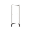 Rieber space-saving shelf trolley 2/1 - with deflector
