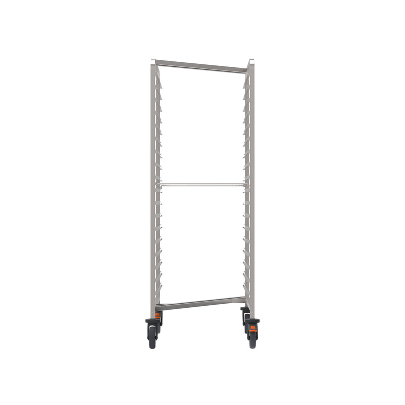 Rieber space-saving shelf trolley 2/1 - with deflector