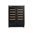 Stalgast wine cooler, dual temperature, 40 bottles, 595x575x820 mm (WxDxH)