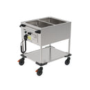 Rieber ZUB 2-tubs - handle on the front