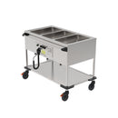 Rieber ZUB 3-tubs - handle on the long side