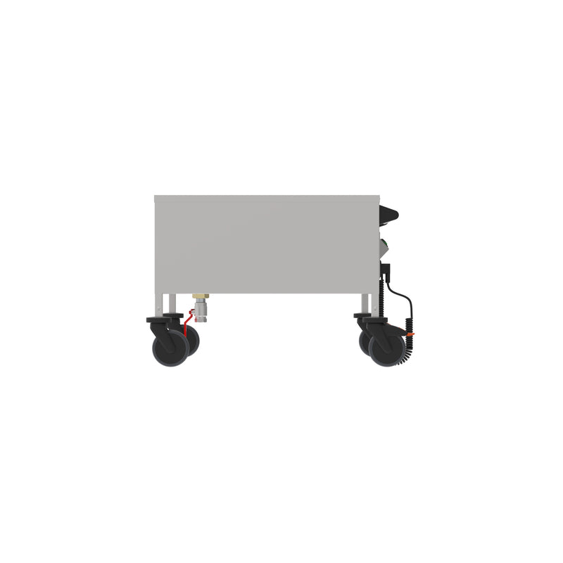 Rieber cutlery dipping trolley 2/1 GN tub 90L