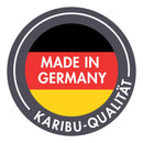 Karibu Gartensauna "Saunahaus Mainburg 3" mit Vorraum 4 Personen Natur ohne Ofen