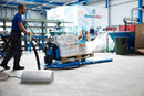 HanseLifter Hubtisch HTF-G, 230V oder 380V, Auffahrrampe, Hubhöhe bis 840 mm, Tragfähigkeit bis 2000 kg